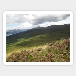 Ben Lomond on Loch Lomond (2), Scotland Sticker